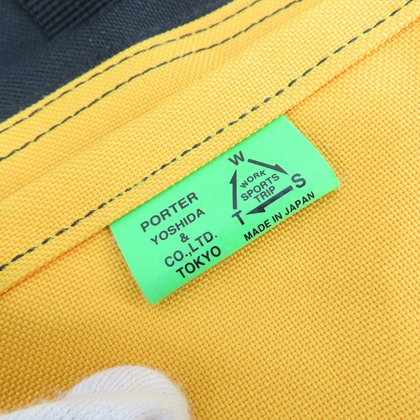 実際に弊社で買取させて頂いたPORTER/ポーター UNION ユニオン 2way トートバッグ/リュックサック の画像 4枚目