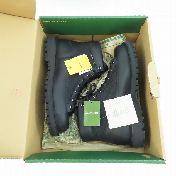 実際に弊社で買取させて頂いた【未使用】DANNER/ダナー DANNER FIELD/ダナーフィールド トレッキングブーツ ブラック D121003/27の画像 8枚目