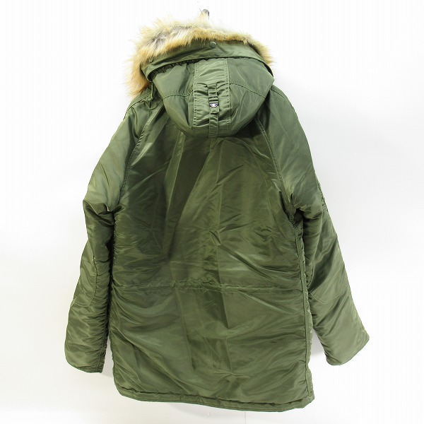 実際に弊社で買取させて頂いた【未使用】ALPHA INDUSTRIES/アルファインダストリーズ N-3Bフライトジャケット 20094-503/XLの画像 1枚目