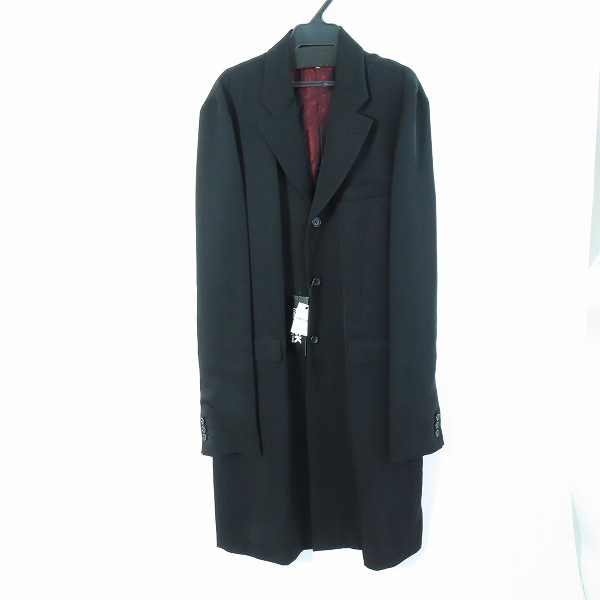 実際に弊社で買取させて頂いた【未使用】BLACK COMME des GARCONS/ブラックコムデギャルソン 裏地ペイズリー ミッド ジャケット 1I-J003-052-1-6/XL