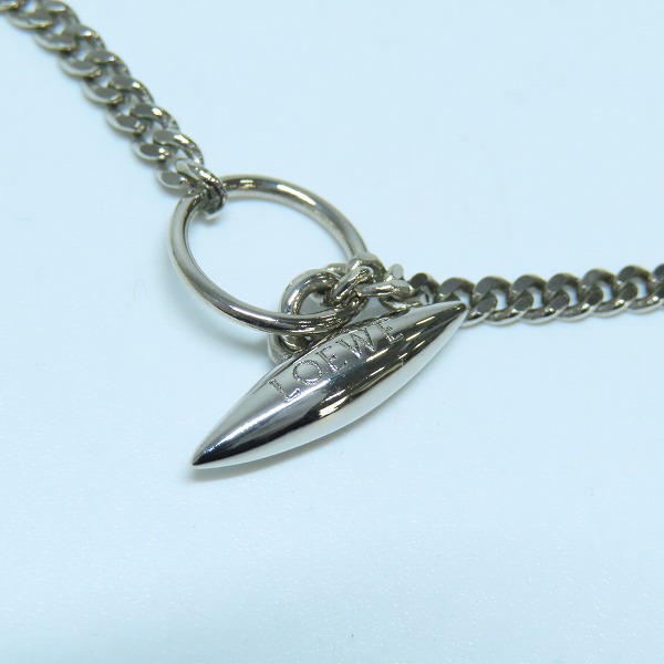 実際に弊社で買取させて頂いたLOEWE/ロエベ パーソナライゼーション アナグラム ネックレス/ペンダントの画像 5枚目