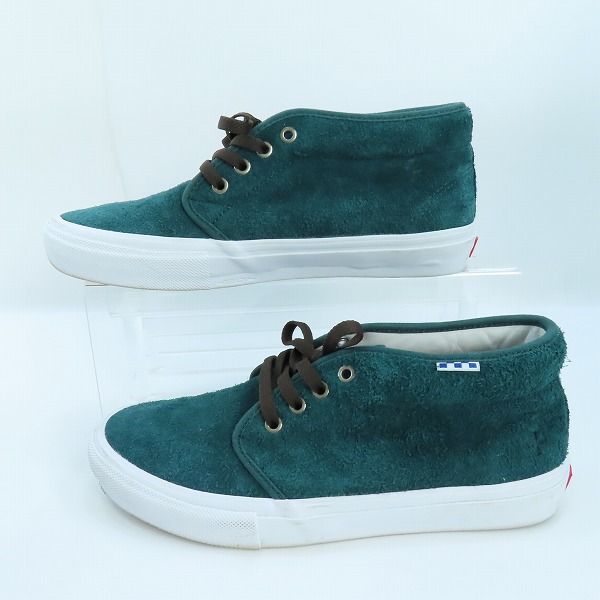 実際に弊社で買取させて頂いたNoah × Vans/ノア×バンズ SKATE CHUKKA/スケートチャッカ "NOAH" GREEN VN0A7SLZGRN/27.0の画像 3枚目