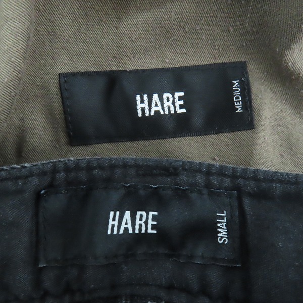 実際に弊社で買取させて頂いたHARE/ハレ デニム/イージーパンツ 2点セットの画像 2枚目