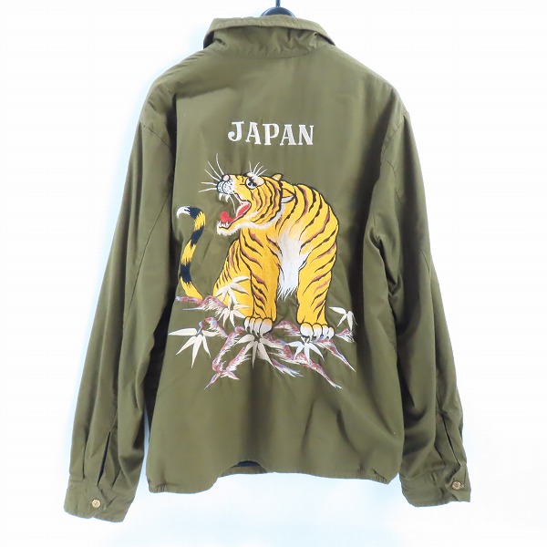 実際に弊社で買取させて頂いたTAILOR TOYO×BEAMS/テーラー東洋 Vietnam Jacket ベトナムジャケット スーベニアジャケット TT13711BM Lの画像 1枚目
