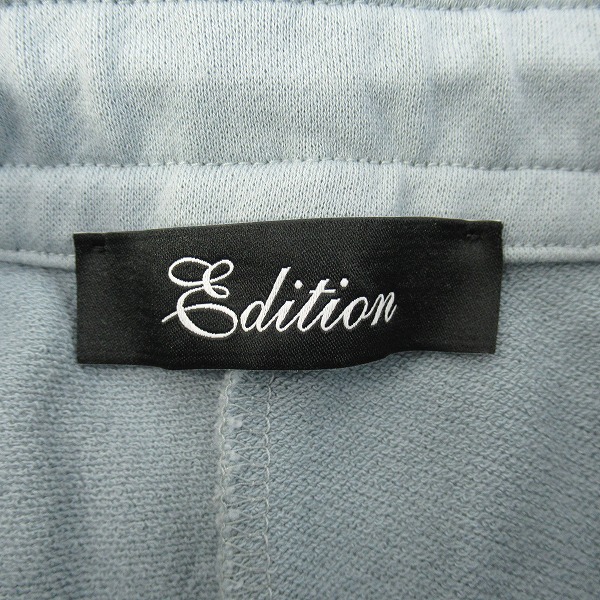 実際に弊社で買取させて頂いたEdition/エディション コットン スウェットパンツ 51-04-11-04008 /Sの画像 2枚目