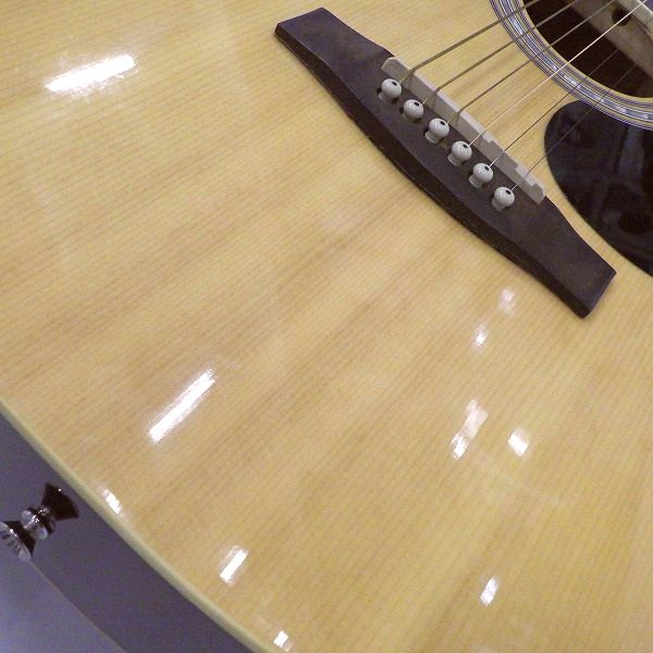 実際に弊社で買取させて頂いた ★Legend by Aria/レジェンド FG-15 N アコースティックギター/アコギ ソフトケース付 の画像 6枚目