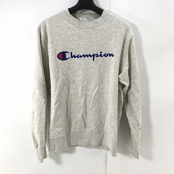 実際に弊社で買取させて頂いたChampion/チャンピオン ロゴプリント クルーネック スウェット/スエット トレーナー C3-H004/L