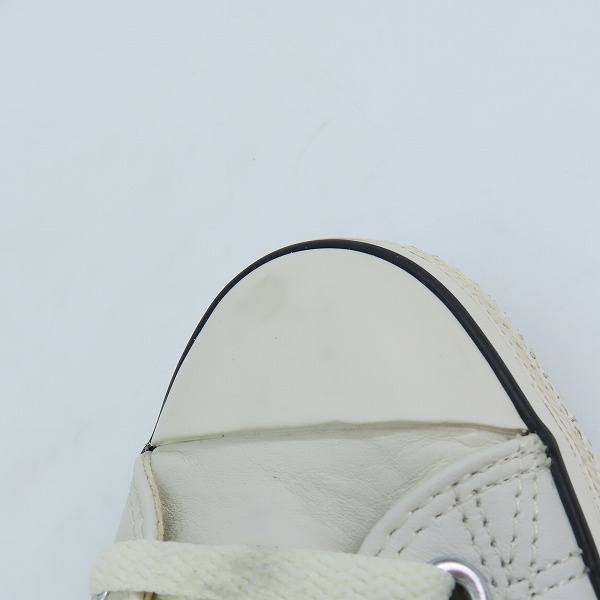 実際に弊社で買取させて頂いたCONVERSE/コンバース LEATHER ALL STAR OX レザー オールスター スニーカー 31311320/28.0の画像 7枚目
