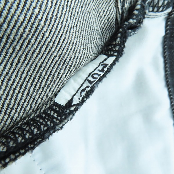 実際に弊社で買取させて頂いたA.P.C. × the POOL aoyama/アーペーセー × ザ・プール 青山 ボタンフライ デニム/32の画像 4枚目