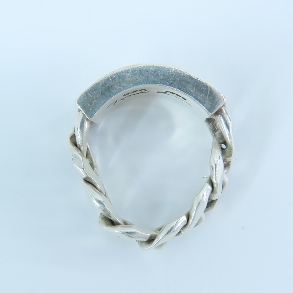 実際に弊社で買取させて頂いたTENDERLOIN/テンダーロイン ID コンビチェーンリング 20号-20.5号の画像 5枚目