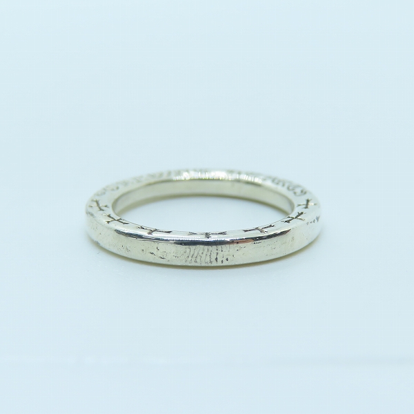 実際に弊社で買取させて頂いたCHROME HEARTS/クロムハーツ NTFLリング 11.5号の画像 3枚目