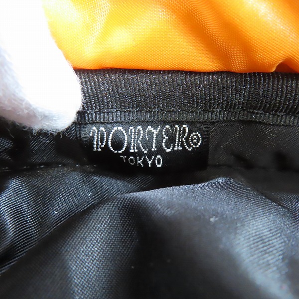 実際に弊社で買取させて頂いた(2)【未使用】PORTER/ポーター TANKER WAIST BAG (S) タンカー ウエストバッグ S ブラック/622-06629の画像 5枚目