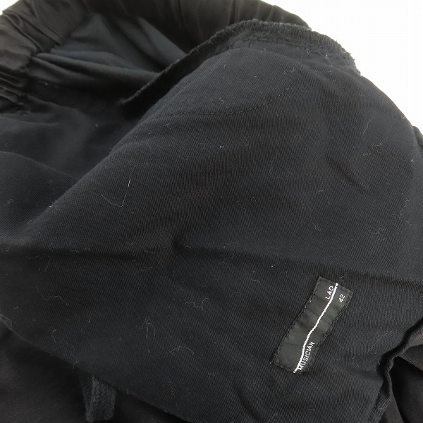 実際に弊社で買取させて頂いたLAD MUSICIAN/ラッドミュージシャン クロップドワイドパンツ 2220-507/42の画像 7枚目