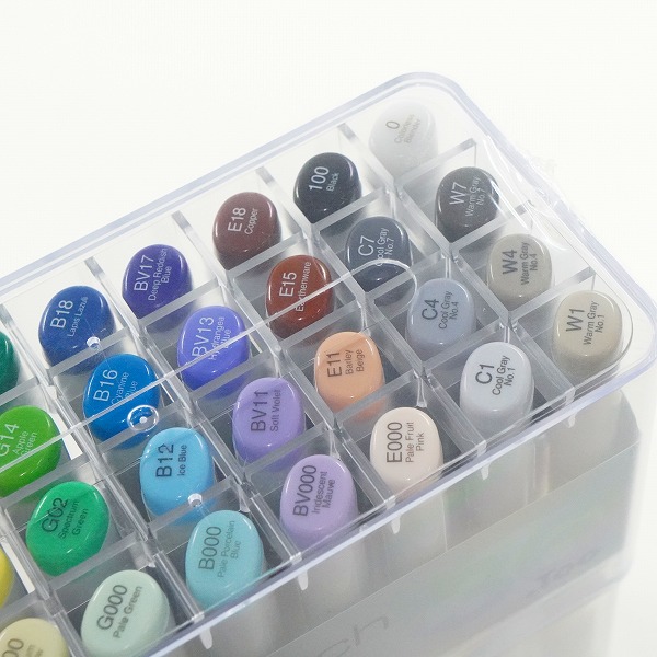 実際に弊社で買取させて頂いた【未開封】COPIC/コピック Sketch コピックスケッチ ベーシック アートマーカー 36色セットの画像 7枚目