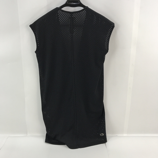 実際に弊社で買取させて頂いたRick Owens×Champion/リックオウエンス×チャンピオン ディープ Vネック メッシュ タンクトップ/Mの画像 1枚目