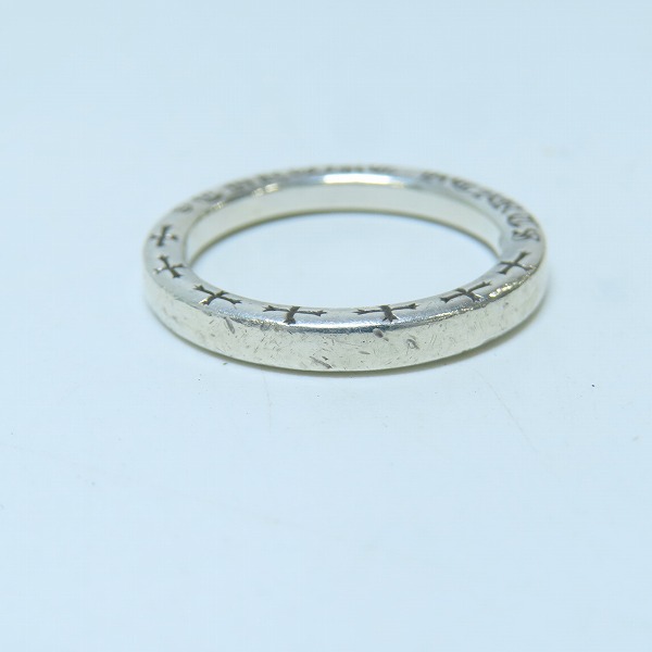 実際に弊社で買取させて頂いたCHROME HEARTS/クロムハーツ NTFLリング/15号の画像 1枚目