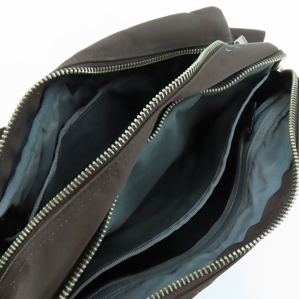 実際に弊社で買取させて頂いたPORTER/ポーター ショルダーバッグ ダークブラウンの画像 3枚目