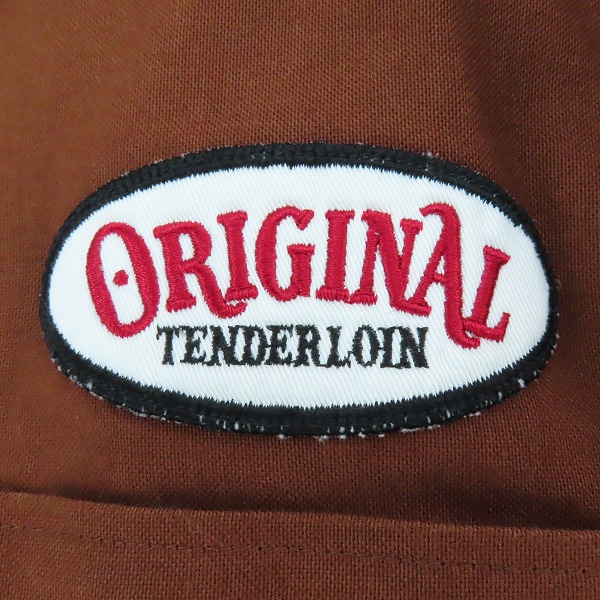 実際に弊社で買取させて頂いたTENDERLOIN/テンダーロイン ORIGINALワッペン付き オープンカラーシャツ Mの画像 5枚目