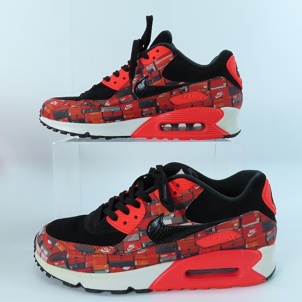 実際に弊社で買取させて頂いたNIKE×atmos/ナイキ×アトモス AIR MAX 90 PRNT WE LOVE NIKE/エアマックス90 プリント AQ0926-001/27.5の画像 3枚目