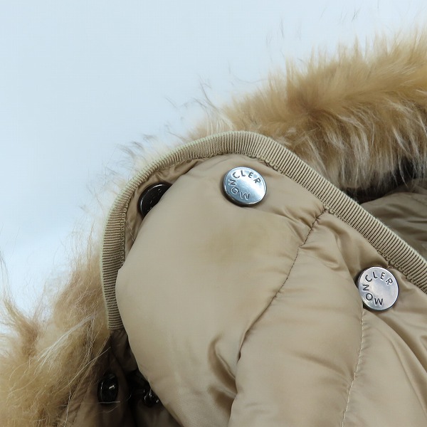 実際に弊社で買取させて頂いた【JPタグ】MONCLER/モンクレール HIRMAFUR イルマファー ロングダウンジャケット I20931C00037 595FE/1 の画像 6枚目