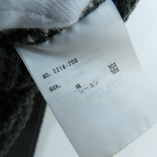 実際に弊社で買取させて頂いたLAD MUSICIAN/ラッドミュージシャン HIGH NECK T-SHIRT サーマル ハイネック Tシャツ 2218-708/44の画像 3枚目