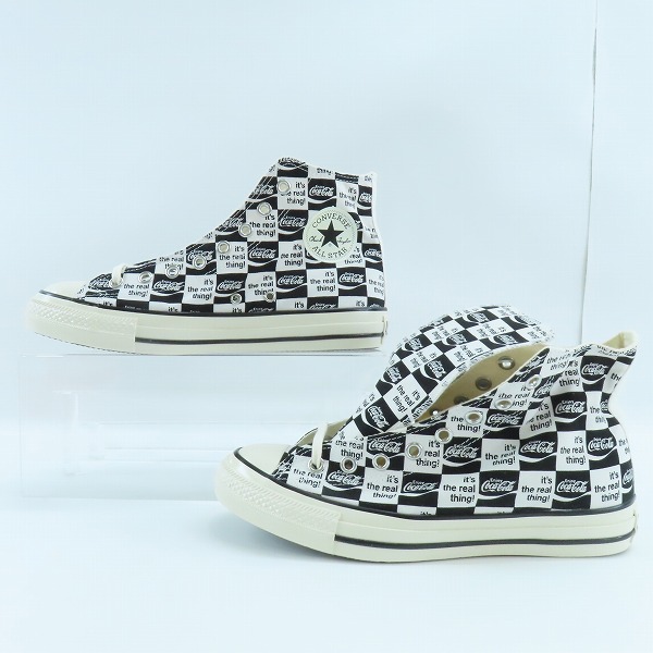 実際に弊社で買取させて頂いた【未使用】CONVERSE/コンバース ALL STAR US Coca-Cola CK HI/オールスター コカ・コーラ 1SE027/26.5の画像 3枚目