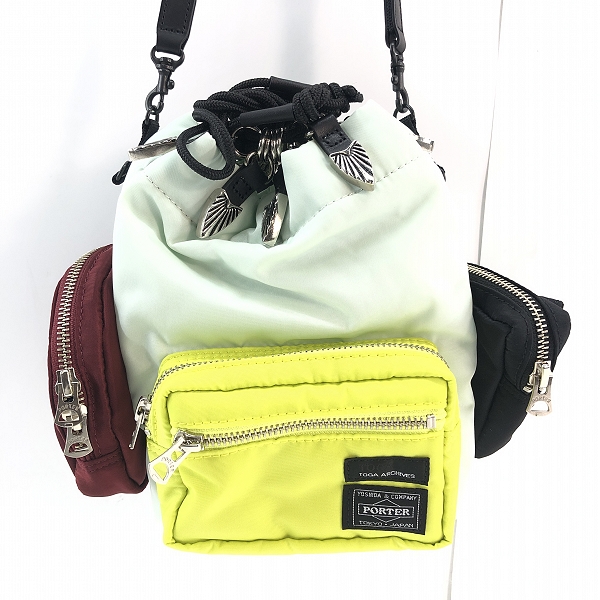 実際に弊社で買取させて頂いたTOGA×PORTER/トーガ×ポーター 23SS STRING BAG ショルダー バッグ ライトブルー/TC31-AG504