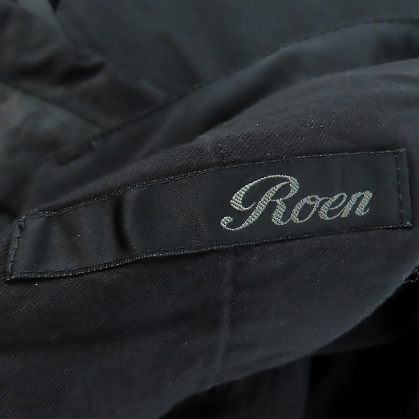 実際に弊社で買取させて頂いたRoen/ロエン ナイロン/ポリエステル ワイド カーゴパンツ 07033004 /Fの画像 2枚目