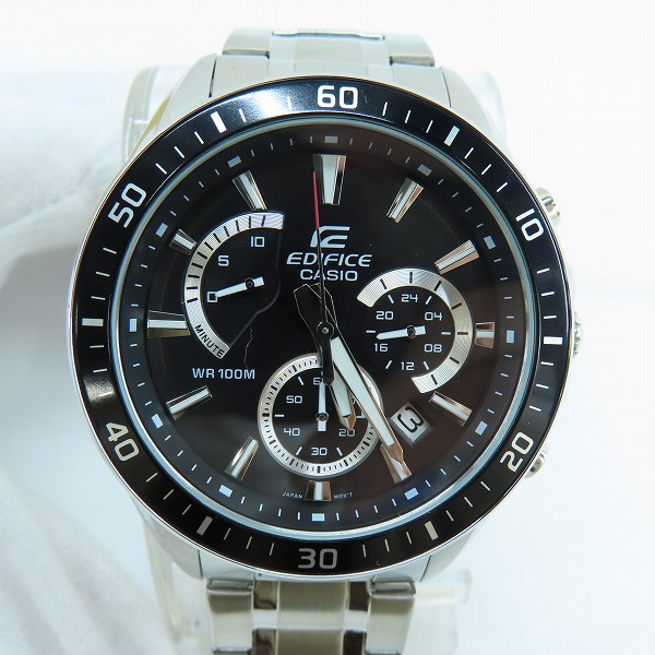 実際に弊社で買取させて頂いたCASIO/カシオ EDIFICE エディフィス クロノグラフ 文字盤ブラック EFR-552D-1AVUEF