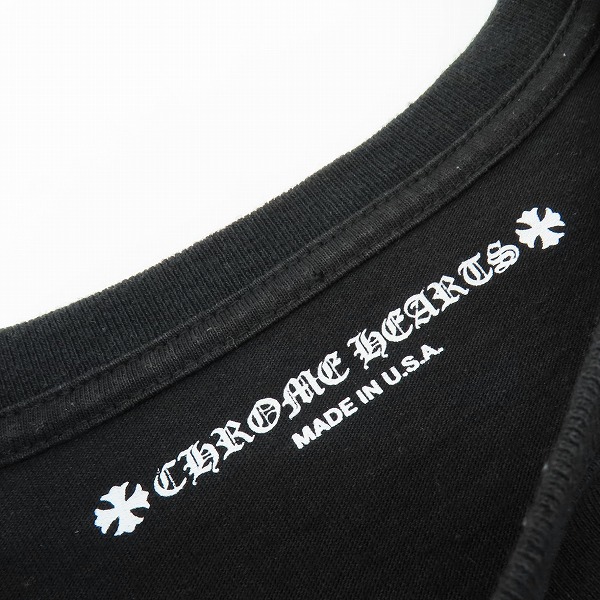 実際に弊社で買取させて頂いた【JPタグ】CHROME HEARTS×MATTY BOY/クロムハーツ×マッティボーイ 22ss STAY FAST 長袖Tシャツ/XLの画像 2枚目