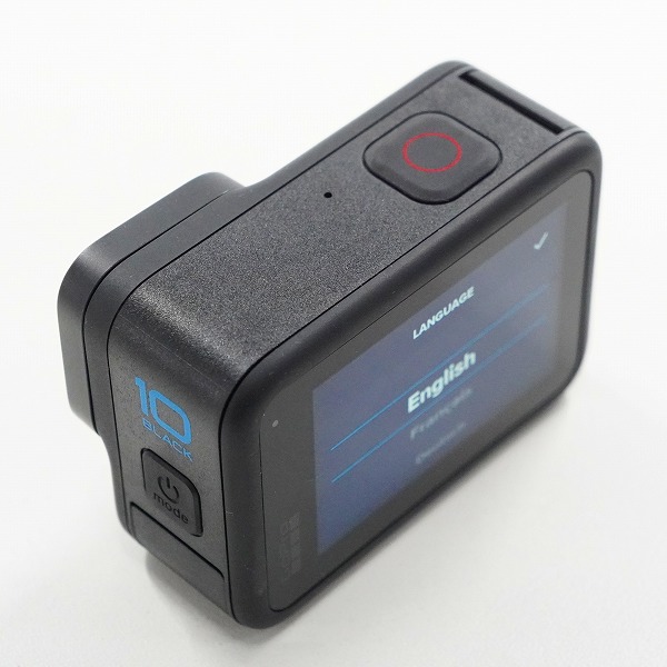 実際に弊社で買取させて頂いたGoPro/ゴープロ HERO 10 Black アクションカメラ デジタルビデオカメラ 動作確認済みの画像 3枚目