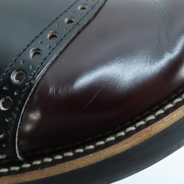 実際に弊社で買取させて頂いたGLADHAND×REGAL/グラッドハンド×リーガル サドルシューズ 606S/28の画像 6枚目