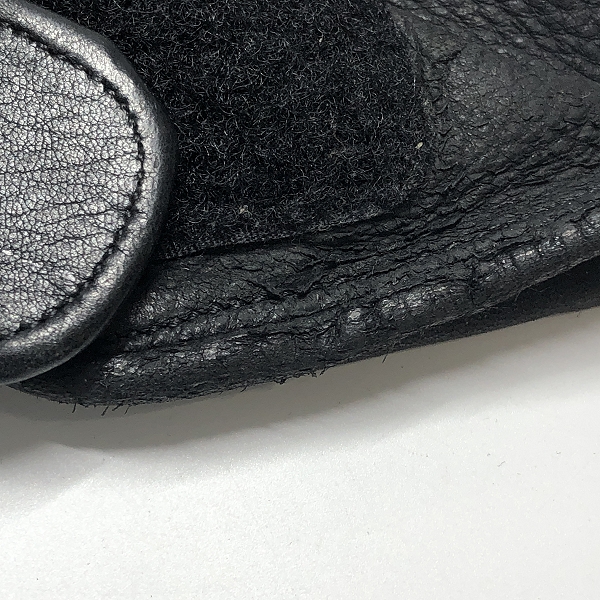 実際に弊社で買取させて頂いたCHURCHILL/チャーチル レザーグローブ/手袋 Sの画像 5枚目