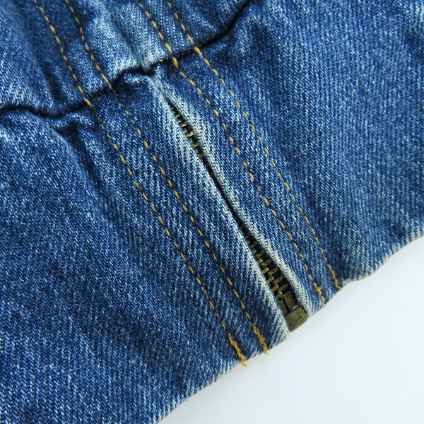 実際に弊社で買取させて頂いたHYSTERIC GLAMOUR/ヒステリックグラマー BADSVILLE デニムジップパーカー 02233AB12/Lの画像 6枚目