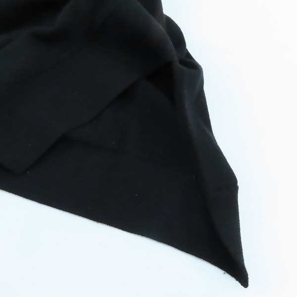 実際に弊社で買取させて頂いたDRIES VAN NOTEN/ドリスヴァンノッテン サイドスリッド ウール ニット ブラック 48-205/Lの画像 5枚目