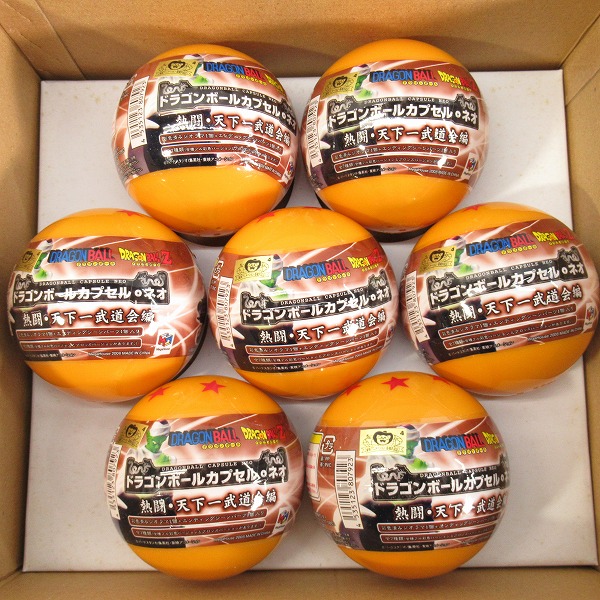 実際に弊社で買取させて頂いた【シュリンク未開封】メガハウス ドラゴンボールカプセル ネオ 熱闘・天下一武道編 フィギュア 7個入り/1BOXの画像 2枚目