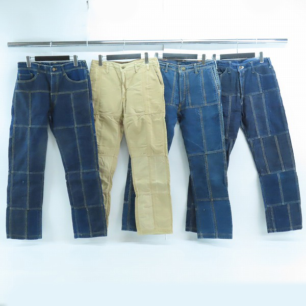 実際に弊社で買取させて頂いたLee/リー マルチパターン ジーンズ/デニムパンツ 4点セット