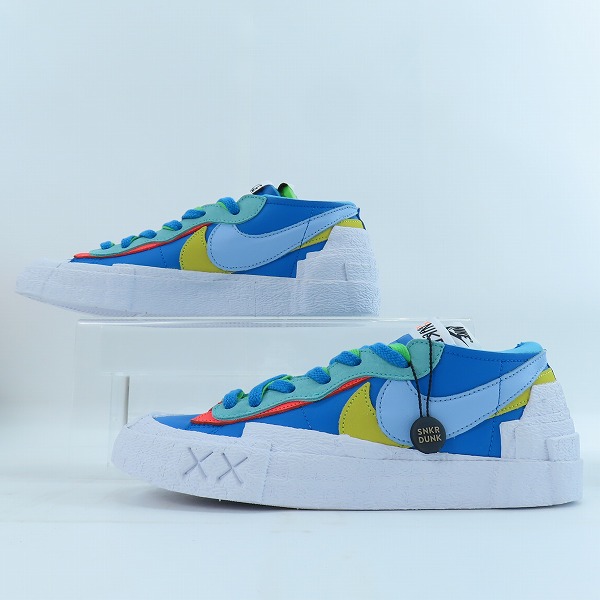 実際に弊社で買取させて頂いたNIKE×KAWS×sacai/ナイキ×カウズ×サカイ BLAZER LOW/ブレーザーロー ネプチューンブルー DM7901-400/26.5の画像 3枚目