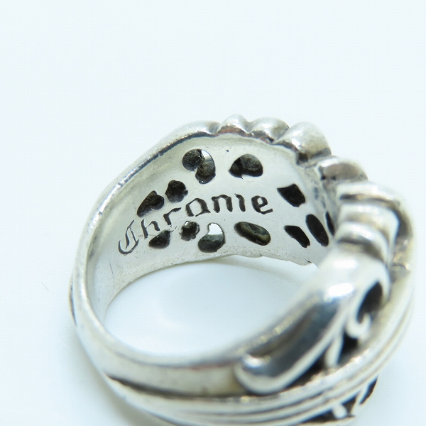 実際に弊社で買取させて頂いたCHROME HEARTS/クロムハーツ K&Tリング 13号の画像 6枚目