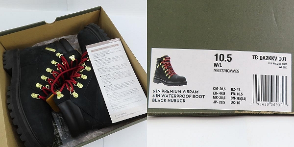 実際に弊社で買取させて頂いたTimberland/ティンバーランド 6inch PREMIUM BOOT/シックスインチプレミアムブーツ 0A2KKV/10.5Wの画像 9枚目