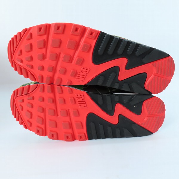 実際に弊社で買取させて頂いたNIKE×atmos/ナイキ×アトモス AIR MAX 90 SP REVERSE DUCK CAMO/リバース ダック カモ CW6024-600/27.5の画像 2枚目