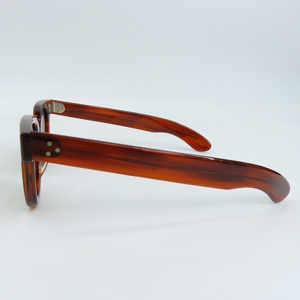 実際に弊社で買取させて頂いたJULIUS TART OPTICAL/ジュリアス タート オプティカル サングラス/アイウェア PL-005Gの画像 1枚目