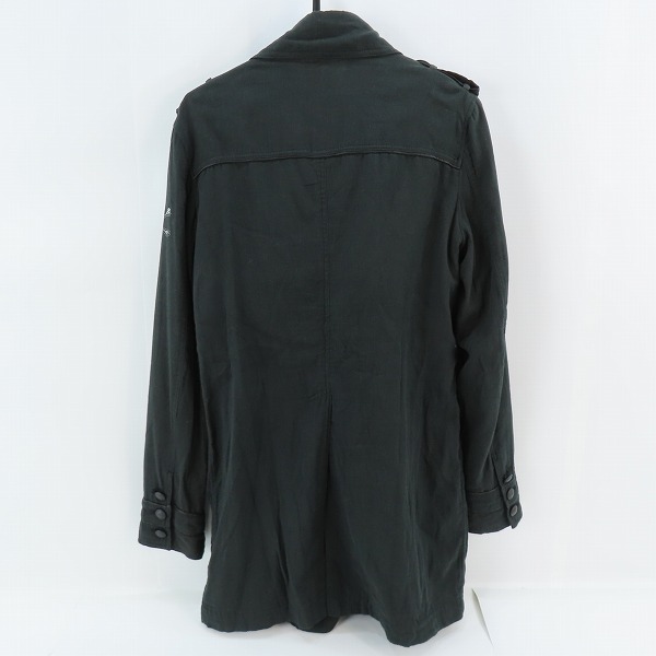 実際に弊社で買取させて頂いたRoen/ロエン 袖スカルスタッズ コットンジャケット 77032008 /46の画像 1枚目