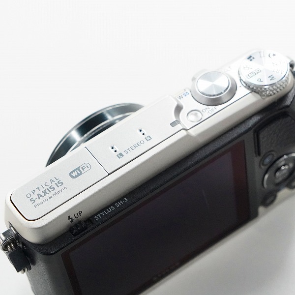 実際に弊社で買取させて頂いたOLYMPUS/オリンパス STYLUS SH-3 スタイラス コンパクトデジタルカメラ 動作未確認の画像 3枚目