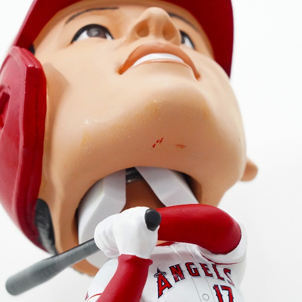 実際に弊社で買取させて頂いたFOCO/フォコ BIG HEADS ロサンゼルス・エンゼルス ＃17 大谷翔平 打者 ボブルヘッド フィギュア 首振り人形の画像 5枚目