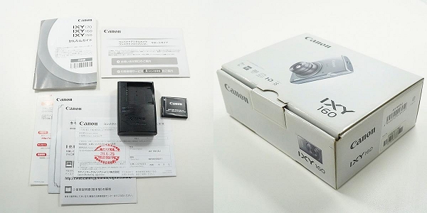 実際に弊社で買取させて頂いたCanon/キャノン PC2196 IXY 160 コンパクトデジタルカメラ 動作確認済みの画像 9枚目