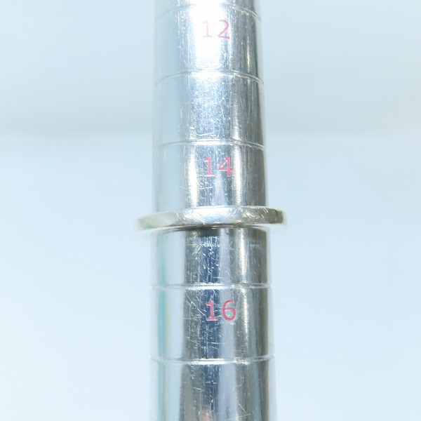 実際に弊社で買取させて頂いたCHROME HEARTS/クロムハーツ NTFLリング/15号の画像 8枚目