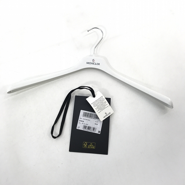 実際に弊社で買取させて頂いた【JPタグ】MONCLER/モンクレール 21AW CAMICIA カミーチェ ロゴデザイン 長袖デニムシャツ インディゴ G20922F00001/Mの画像 9枚目