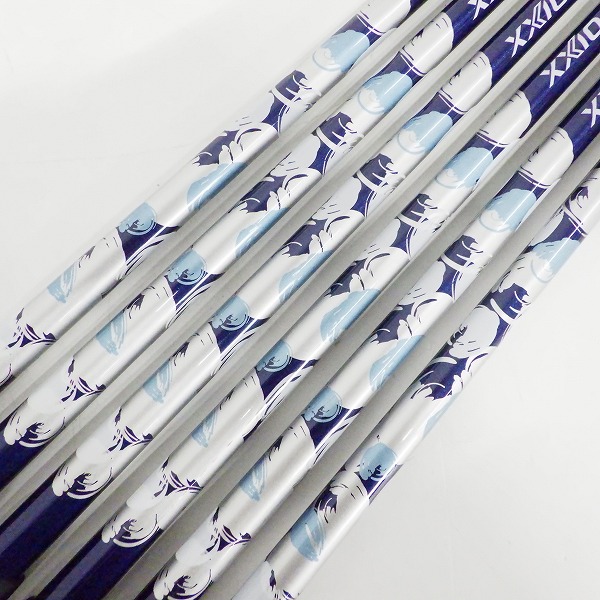 実際に弊社で買取させて頂いた【シャフトのみ】DUNLOP/ダンロップ XXIO/ゼクシオ MP1200L DST レディース アイアン用シャフト 6本セット FLEX:L の画像 1枚目