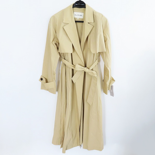実際に弊社で買取させて頂いた【未使用】RAY BEAMS/レイビームス 23SS/サイドスリットラップコート 61-19-0086-462/1
